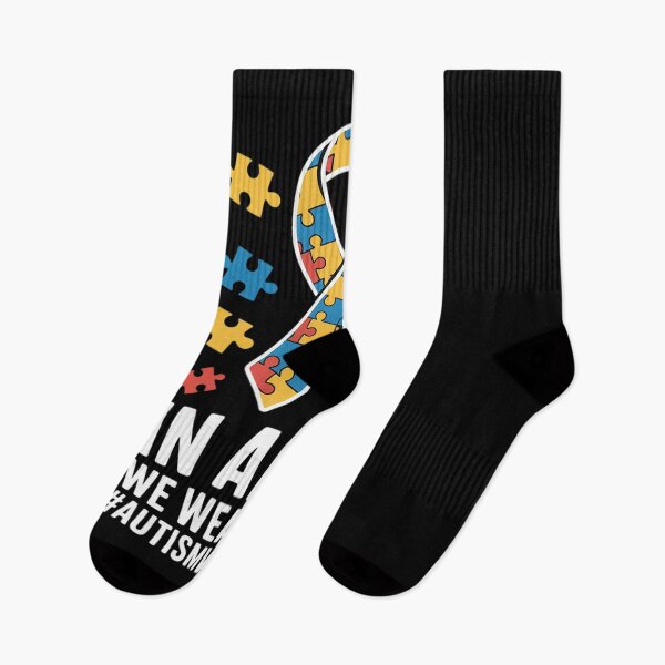 Item preview, Autism Awareness Month Puzzle In April We Wear Blue designed and sold by Moxizz.