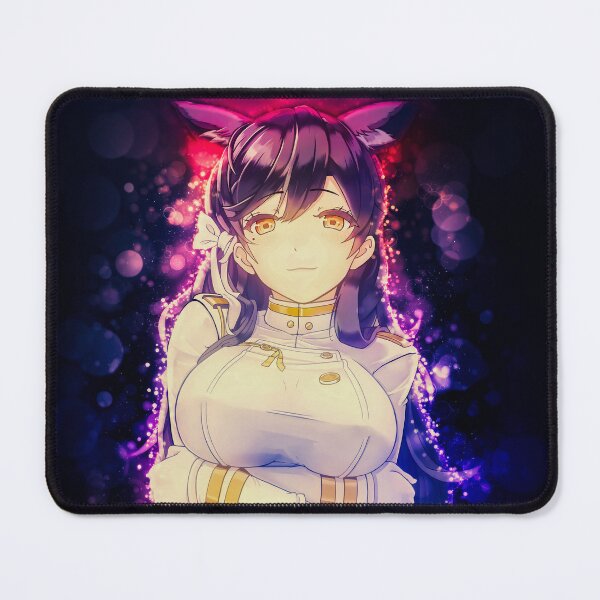 Item preview, Elegant Atago From Azur Lane Anime Girl In White And Gold Chic Fantasy designed and sold by thedarvills.
