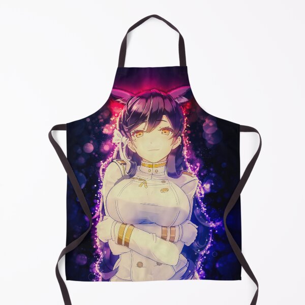 Item preview, Elegant Atago From Azur Lane Anime Girl In White And Gold Chic Fantasy designed and sold by thedarvills.