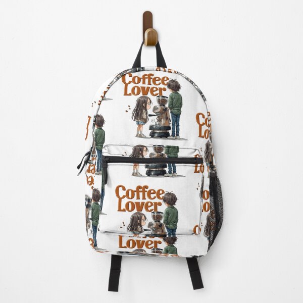 Item preview, Cute Coffee Lover Barista Machine – Adorable Coffee Shop Cartoon Art designed and sold by Grafititee.