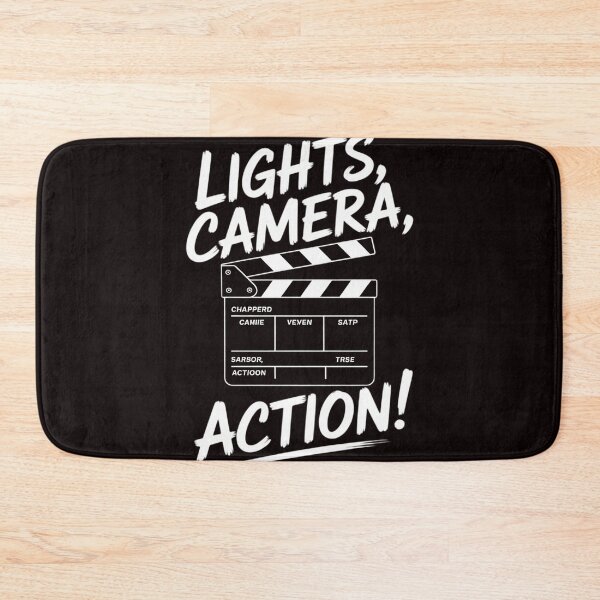 Item preview, Lights Camera Action Movie Director Movie Clapper Board Gift designed and sold by RopboxRone.