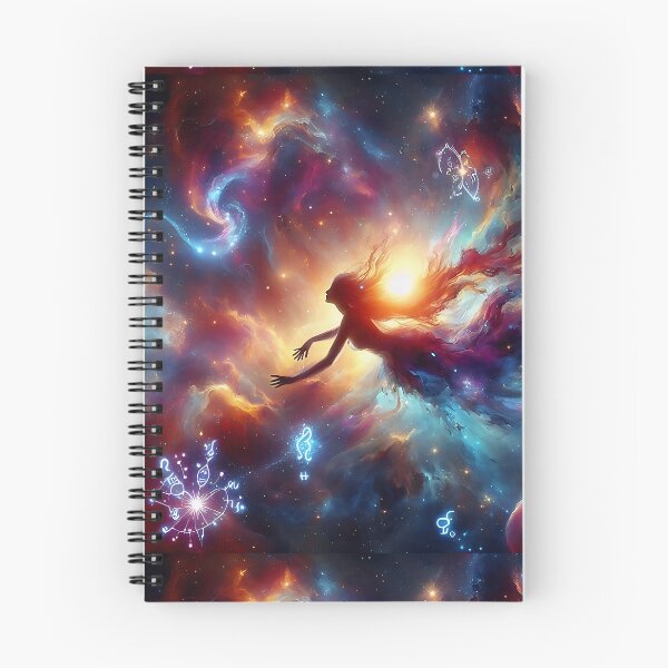 Item preview, Angelic cosmos illustration designed and sold by TajSprinklz.