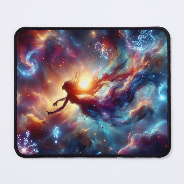 Item preview, Angelic cosmos illustration designed and sold by TajSprinklz.
