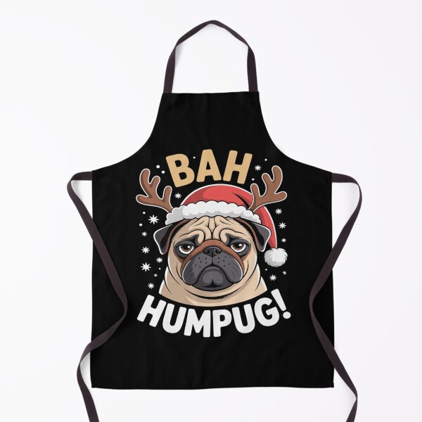 Item preview, Pug Dog Christmas Bah Humpug X-Mas Holiday Pug Dog Owner designed and sold by JaskconLIfe23.
