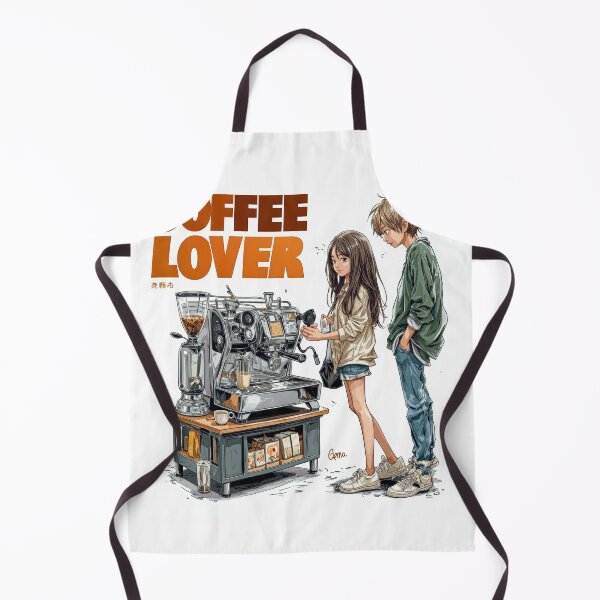 Item preview, Cute Coffee Lover Barista Machine – Adorable Coffee Shop Cartoon Art designed and sold by Grafititee.
