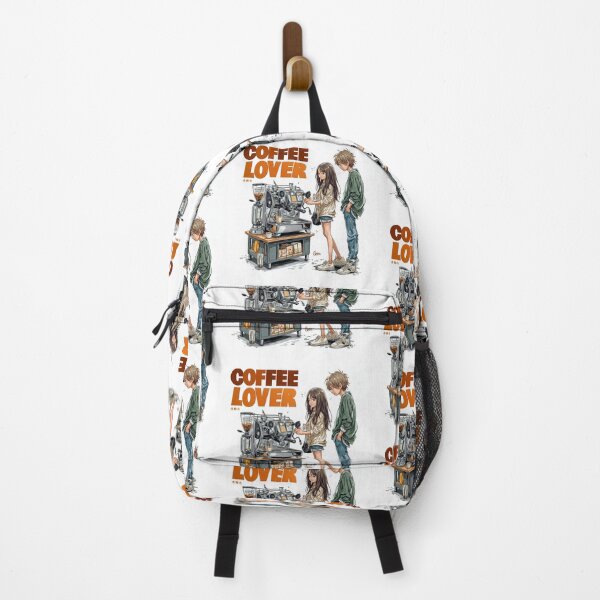 Item preview, Cute Coffee Lover Barista Machine – Adorable Coffee Shop Cartoon Art designed and sold by Grafititee.