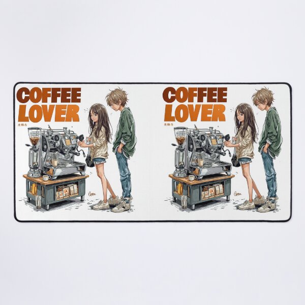 Item preview, Cute Coffee Lover Barista Machine – Adorable Coffee Shop Cartoon Art designed and sold by Grafititee.