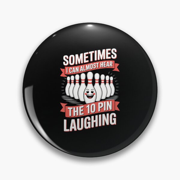 Item preview, Hear The Ten Pin Laughing  Funny Bowling  Bowler designed and sold by EstherDiane.