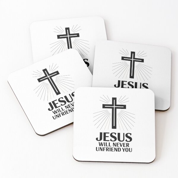 Item preview, Christian Religion - Jesus Christ Will Never Unfriend You  designed and sold by AmparoBoyle.
