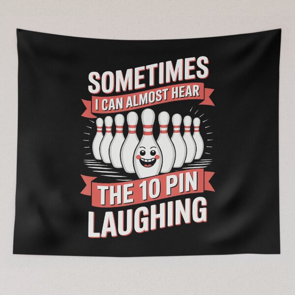 Item preview, Hear The Ten Pin Laughing  Funny Bowling  Bowler designed and sold by EstherDiane.