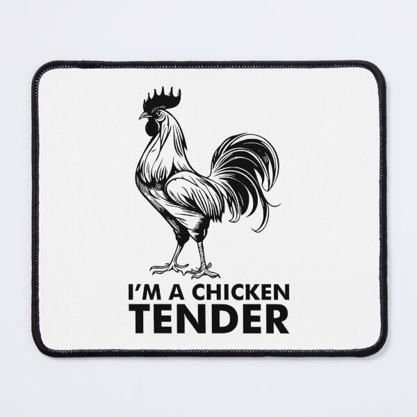 Item preview, I'm A Chicken Tender - Animal Lover Pun designed and sold by kaneishiayuvi.
