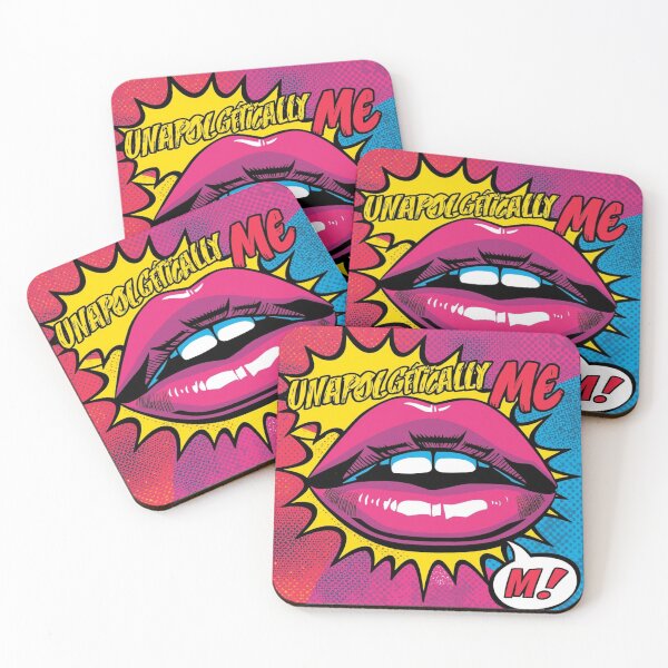 Item preview, Unapologetically Me Pop Art Pink Lips Design designed and sold by Trueways.