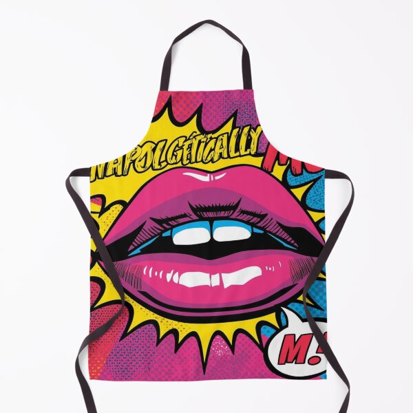 Item preview, Unapologetically Me Pop Art Pink Lips Design designed and sold by Trueways.