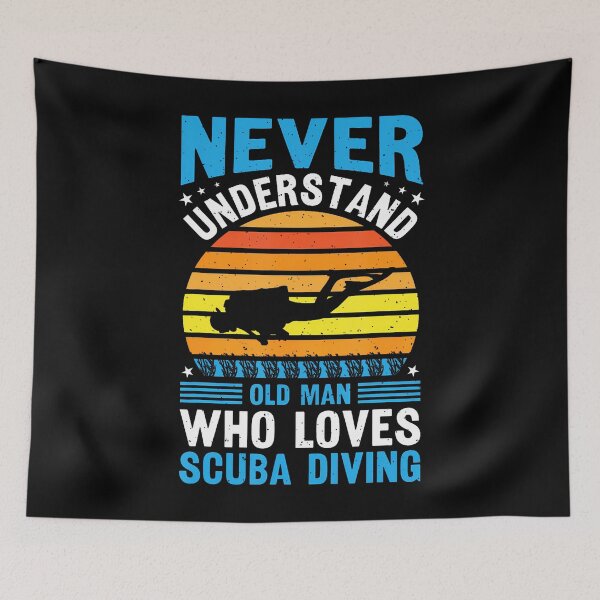 Item preview, Divers Scuba Diving Mask Snorkel Fins For Men And Women Tee designed and sold by JacquelineEnri.