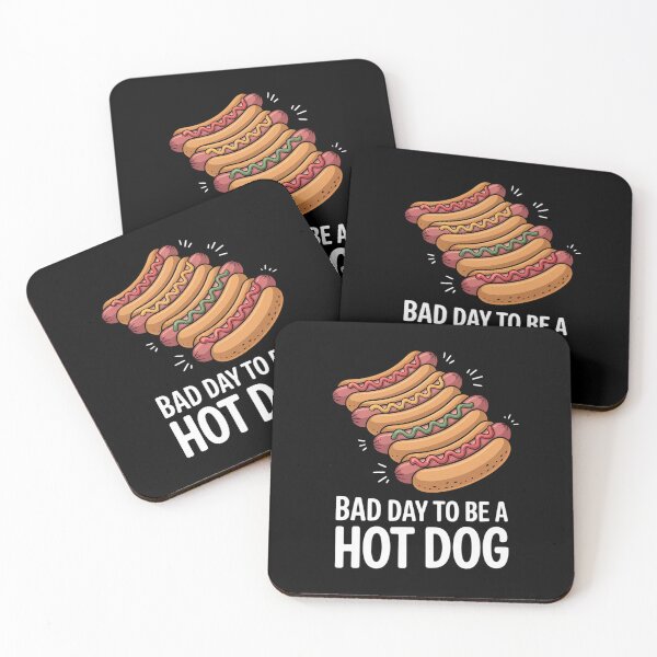 Item preview, Bad Day To Be A Hot Dog - Hot Dog Lover Fast Food Wiener  designed and sold by DrewLeuschke.