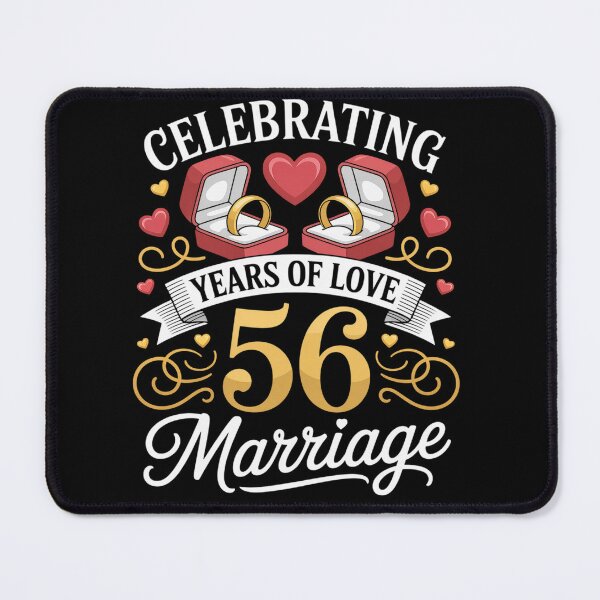 Item preview, 56th Marriage Anniversary 56 Years of love and marriage designed and sold by milanforbes.