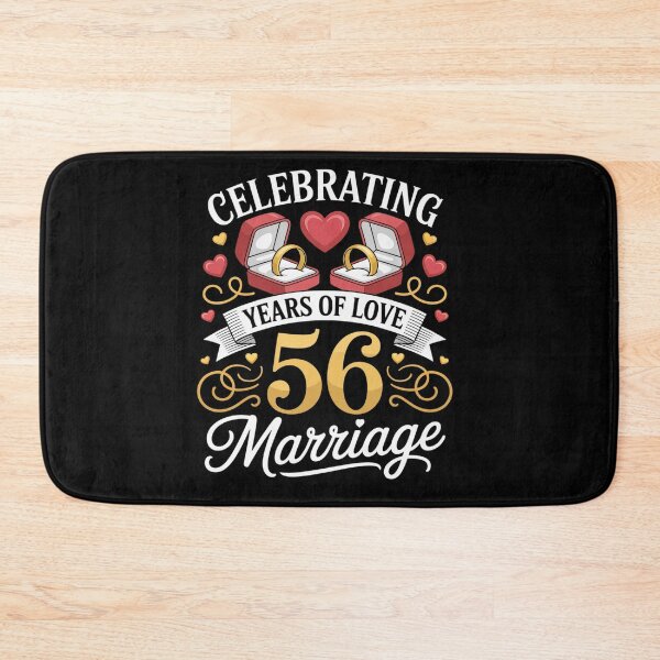 Item preview, 56th Marriage Anniversary 56 Years of love and marriage designed and sold by milanforbes.