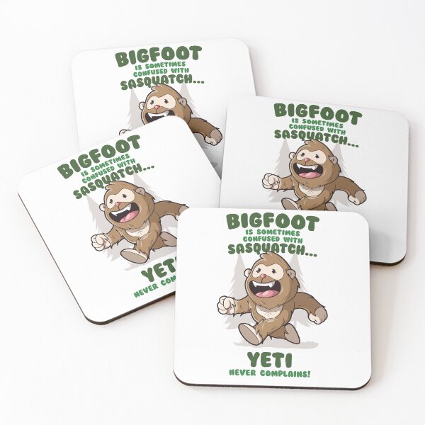Item preview, Funny Bigfoot Design – Bigfoot is confused with Sasquatch & Yeti Never Complains - Humorous Cryptid design (on light colors) designed and sold by messy-nessie.