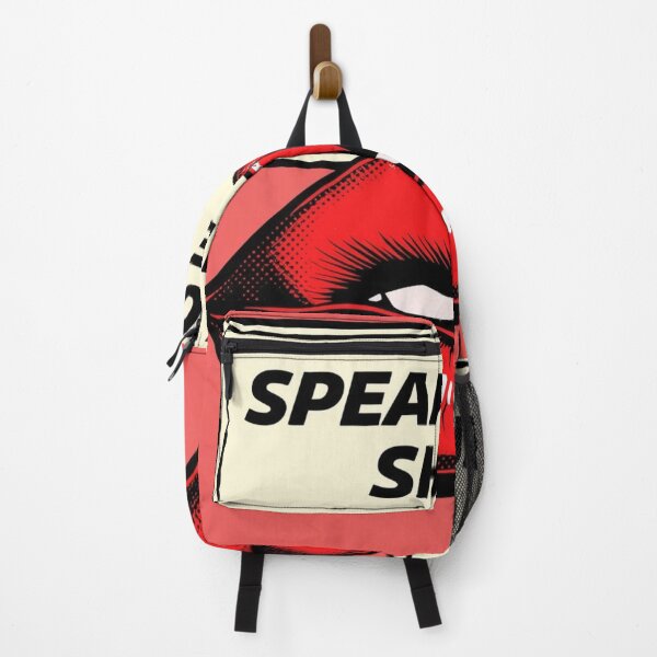 Item preview, Speak Your Shine Retro Red Lips Pop Art designed and sold by Trueways.