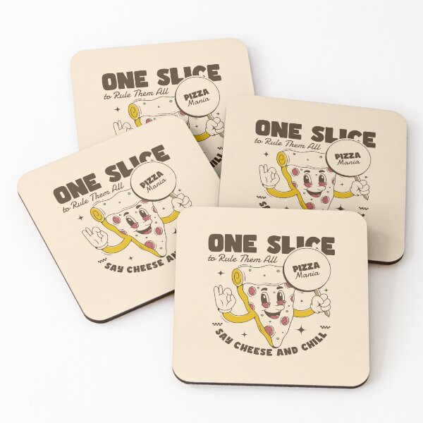Item preview, Cheerful Cartoon Pizza Slice With Fun Cheese Vibes designed and sold by adipra.