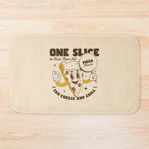 Item preview, Cheerful Cartoon Pizza Slice With Fun Cheese Vibes designed and sold by adipra.