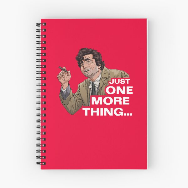 Item preview, Lieutenant Columbo White Text Variant designed and sold by Sapphire Creations.