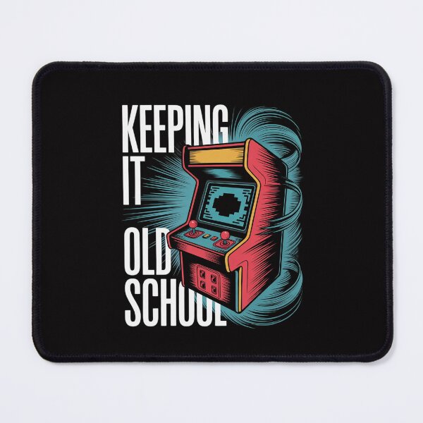 Item preview, Keeping It Old School Gamer 80's 90's Arcade Gaming designed and sold by Silicula.