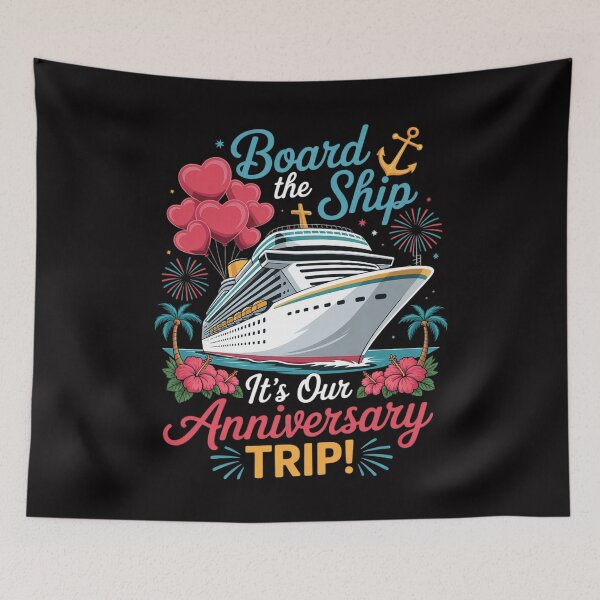 Item preview, It's Our Anniversary Trip Couples Matching Marriage Cruise designed and sold by Silicula.
