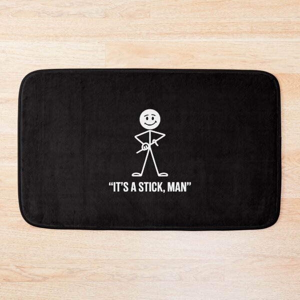 Item preview, It's A Stick, Man Stickman - Stick Figure designed and sold by Silicula.