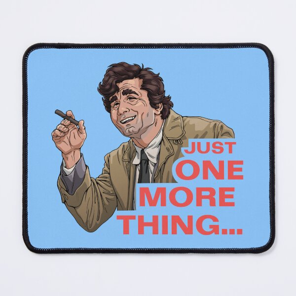 Item preview, Lieutenant Columbo Red Text Variant designed and sold by Sapphire Creations.