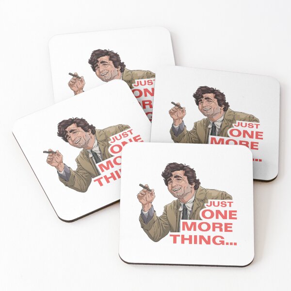 Item preview, Lieutenant Columbo Red Text Variant designed and sold by Sapphire Creations.