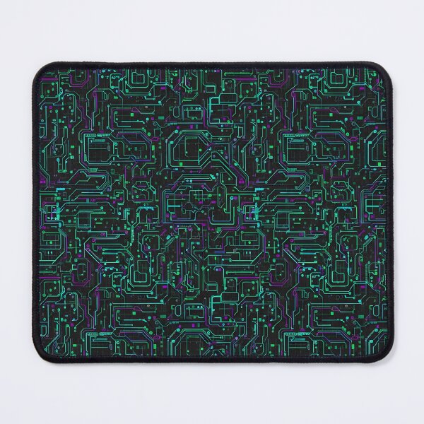 Item preview, Neon Circuit Grid designed and sold by Kaleidoscope Print.