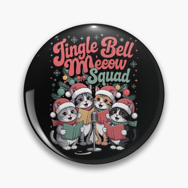 Item preview, Ragdoll cat merry Christmas Santa Jingle Bell meeow Squad designed and sold by kaka8888.