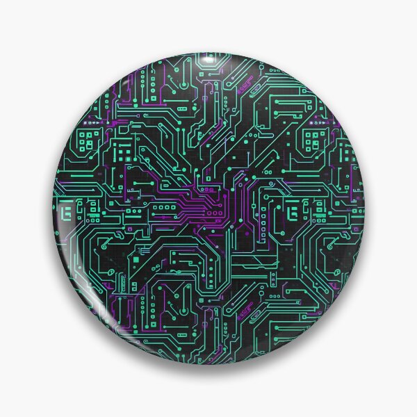 Item preview, Cyber Neon Circuit designed and sold by Kaleidoscope Print.