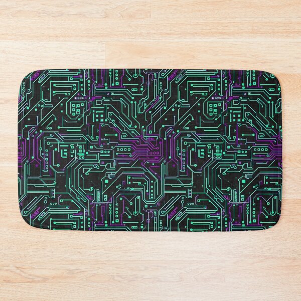 Item preview, Cyber Neon Circuit designed and sold by Kaleidoscope Print.