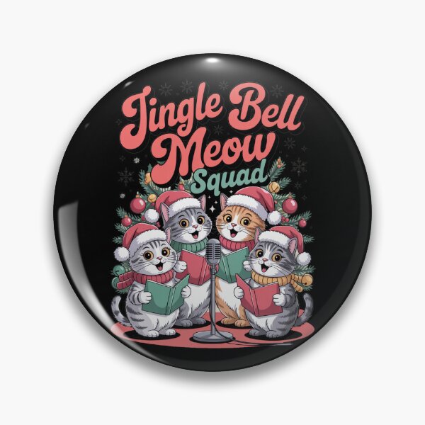 Item preview, Ragdoll cat merry Christmas Santa Jingle Bell meeow Squad designed and sold by kaka8888.