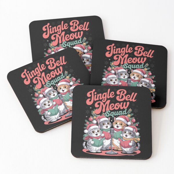 Item preview, Ragdoll cat merry Christmas Santa Jingle Bell meeow Squad designed and sold by kaka8888.
