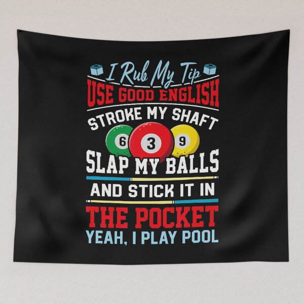 Item preview, Snooker Play Pool Game Funny Pool Players Billiards designed and sold by DesireeAngela1.