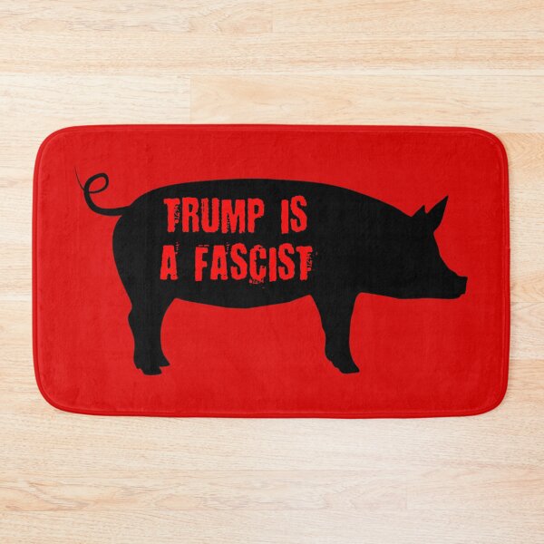 Item preview, Trump is a fascist (pig) designed and sold by Thelittlelord.
