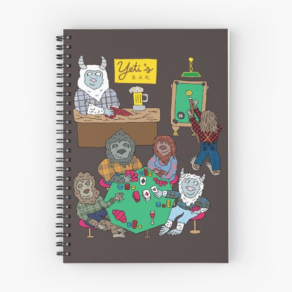 Item preview, Big Foot, Yeti, Sasquatch Play Poker In A Bar designed and sold by Tim Veiga.