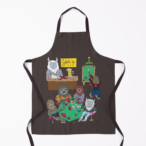 Item preview, Big Foot, Yeti, Sasquatch Play Poker In A Bar designed and sold by Tim Veiga.