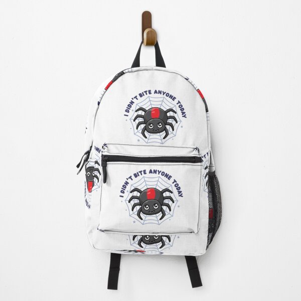 Item preview, Cute Australian redback spider joke - I didn't bite anyone today (on light colors) designed and sold by messy-nessie.