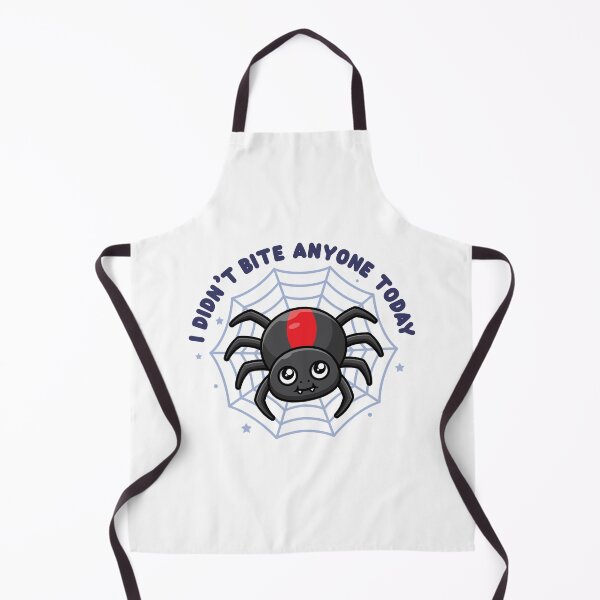 Item preview, Cute Australian redback spider joke - I didn't bite anyone today (on light colors) designed and sold by messy-nessie.
