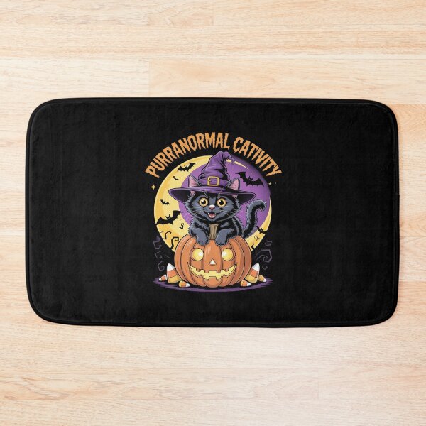 Item preview, Purranormal Cativity Funny Halloween Black Cat Witch designed and sold by TechnicalSara.