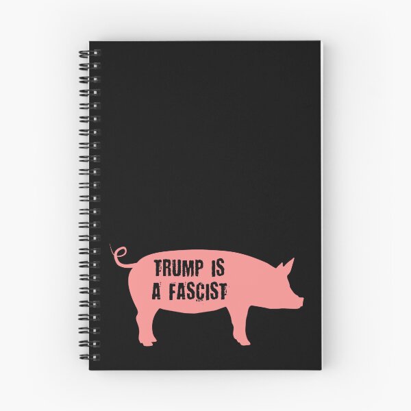 Item preview, Trump is a fascist (pink pig) designed and sold by Thelittlelord.