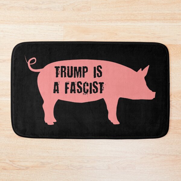 Item preview, Trump is a fascist (pink pig) designed and sold by Thelittlelord.