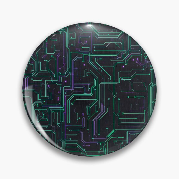 Item preview, Neon Circuit Flow designed and sold by Kaleidoscope Print.