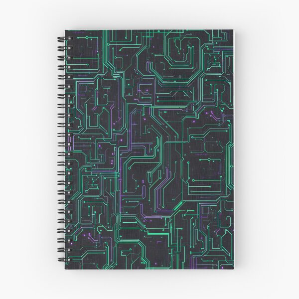 Item preview, Neon Circuit Flow designed and sold by Kaleidoscope Print.