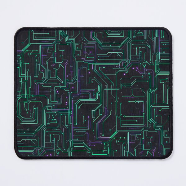 Item preview, Neon Circuit Flow designed and sold by Kaleidoscope Print.