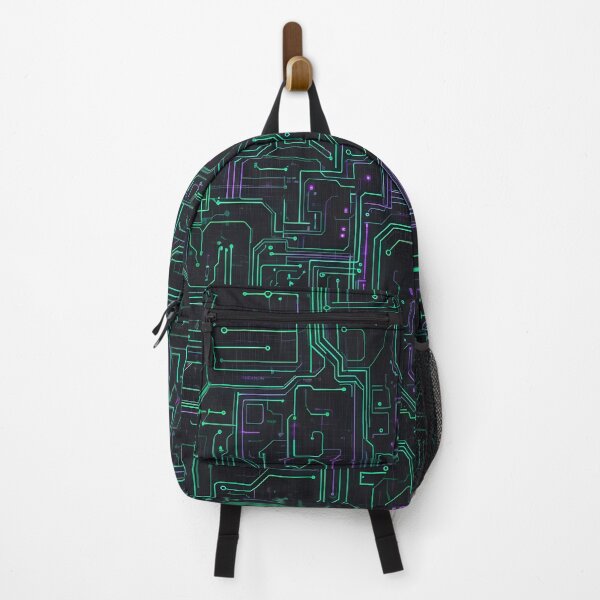 Item preview, Neon Circuit Flow designed and sold by Kaleidoscope Print.